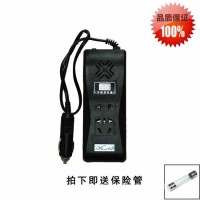 鑫博瑞逆变器 12~24V转220V通用 车载电源转换器 150W 修正波 /123456