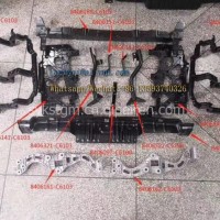 东风天龙旗舰分体式保险杠支架13个件 汽车线束/8406131-C6103/3721z15-c6105