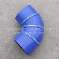 DZ96259535132陕汽德龙X3000中冷胶管直角/DZ96259535132