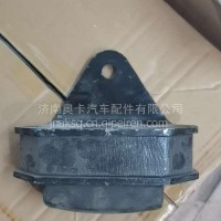 陕汽重卡德龙原厂配件X3000 H3000 M3000S X5000钢板缓冲块带支架总成/DZ97259520423