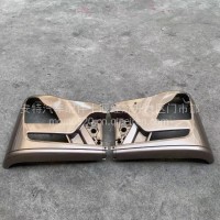 原厂东风天龙KL左右灯框8406611-c3302流光沙棕 带雷达支架灯框/8406611-c3304