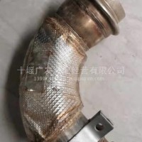 东风商用车新款天龙消声器后排气管带保温功能1203420-TF362/1203420-TF362