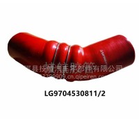 重汽豪沃轻卡中冷器进气胶管LG9704530811/2/LG9704530811/2