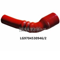 豪沃轻卡增压机中冷器硅胶管LG9704530946/2/LG9704530946