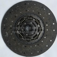 东风天龙苏州园菱430拉式离合器从动盘总成/1601130-ZB601