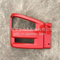 适用一汽解放J6前保险杠左部总成2803035-70U火焰红/2803035-70U
