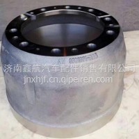3502571-A8E一汽青岛解放J6自卸车轮边桥后刹车锅后制动鼓 /3502571-A8E/A