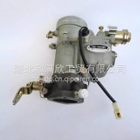东风140-2汽油EQ6100发动机EQH105B化油器总成EQH105化油器电磁阀/EQH105