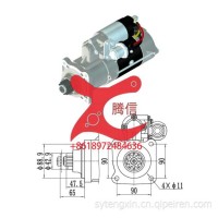 供应612600090129 Weichai 潍柴WP3N WP4.6N系列起动机 Starter Motor /金笛 QDJ2841A