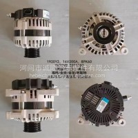 诚隆发电机型号：1920Y2，14V200A，8PK60图号：YV30YB-3701100/YV30YB-3701100