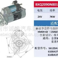 金迪起动机型号：BXQ2090N801/S612DA3708001A