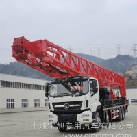 神河联达钻机车宝旭龙卡钻机车底盘专用车前四后八8*4修井机修井车压裂车固井车钻机车钻井机/前四后八EBX5368TZJ钻机车