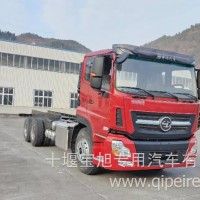 神河联达宝旭龙卡特种作业车底盘钻机车修井车固井车压裂车采油车洗井车洗井清蜡车随车吊低平板清障车/ESH5338TBX红色大力神