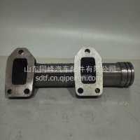 612700110109潍柴WD615 WP13发动机后排气岐管排气管后/612700110109
