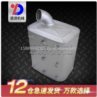 混凝搅拌罐泵车汽配件广汽日野消声音器管过滤器排气管/17501E0103
