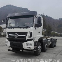 神河联达宝旭龙卡特种作业车底盘钻机车修井车固井车压裂车采油车洗井车洗井清蜡车随车吊低平板清障车/ESH5418TXJ白色大力神
