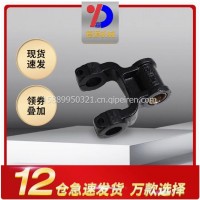 搅拌罐泵车五十铃钢板吊耳板簧弓工字板连接支架/1-51162029-4