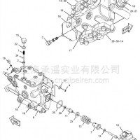 卡特826K装载机转向阀1275500，127-5500/127-5500