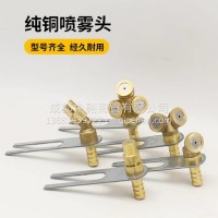 汽车淋水器配件重汽货车挂车轮胎降温刹车滴水全铜雾化淋水喷头嘴 纯铜单喷/13683439722