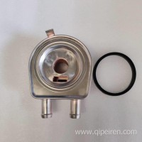 1J551-37011 1J55137011 oil cooler for Kubota V3300 V3800 Bobcat/1J551-37011 1J55137011