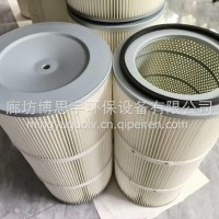 博思宇净化 空气滤芯工业过滤粉尘用自洁式除尘滤芯阻燃防静电粉尘滤芯/350*660除尘滤芯