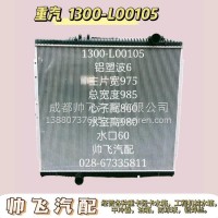 上汽红岩正品配件杰狮M100新金刚C13大马力水箱散热器/1301010-L00105