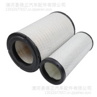 K2845PU空气滤芯 解放欧曼豪沃 天V威430北奔适用于新大威 滤清器/K2845PU