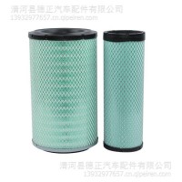 适配潍柴龙工855N空气滤芯装载机50铲车空滤853成工50E-3晋工2440/K2440PU