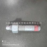 中国重汽HOWO T7H/汕德卡发动机后胶垫双头螺柱（不带螺帽）/WG9925591965