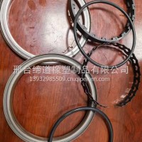 曼13免维护后轮油封六件套氟胶/131*156*8/9 套装（氟胶）