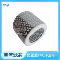 适用于比亚迪T4C环卫车新能源电动环卫车空压机气泵保养空气滤芯/35090802408