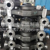 重汽豪沃T7H汕德卡C7H豪瀚 MCP16ZG后桥壳总成(1850，断开式悬架用)712-35401-6850//712-35401-6850