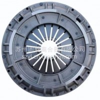 苏州圆菱EQ430离合器压盘总成（430铸件膜片推式离合器压盘总成)（大金龙离合器压盘总成）/3482119031