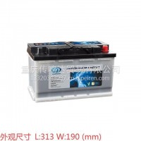 奥迪加电瓶适配于奥迪奔驰沃尔沃领克红旗H9大通V80等车型/58043