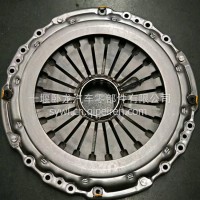 430拉式大马力带除尘孔CH430-21型重汽离合器从动盘及压盘总成/YZ952516000002/1