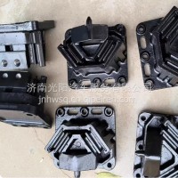 DZ97259590207陕汽德龙X3000发动机左右前减振垫DZ97259590208/DZ97259590207