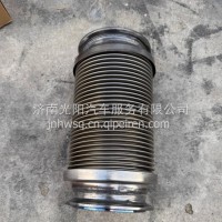 DZ9X259543001陕汽重卡德龙新M3000SX5000绕型软管国六高仿不锈钢/DZ9X259543001