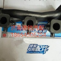 潍柴国三四缸排气歧管612600110866/612600110866