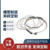 厂家定制不锈钢卡扣卡箍强力排气管式接头改装汽车消音器/zw56327