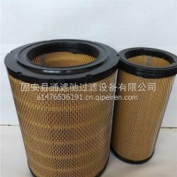 适用卡车系统17801-3450折叠空气滤芯加工替代日野700挖掘机/17801-3450