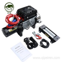 越野汽车电动绞盘Winch16800lb汽车自救车载小吊机电动葫芦卷扬机/Winch16800lb