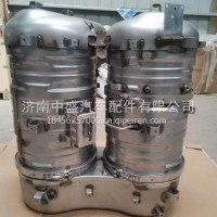 AZ9925547048重汽豪沃TX汕德卡豪瀚国六原厂后处理排气管SCR箱消声器总成/AZ9925547048