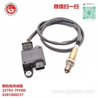 适用于日产汽车发动机颗粒物传感器 22793-7FV0D 0281008237 0281008238 227937FV0D 0281007910/ 22793 7FV0D