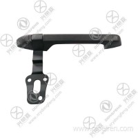 右前扶手总成-带铰链（东风KH） Right front armrest assembly with hinge-Dongfeng KH/8211520-C7300