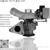 增压器江淮JAC T6 T7帅铃皮卡2.0T GTD1446VZ Turbo 846108-0002，1044100-FD040/846108-0002