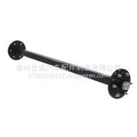 拖车轮毂车轴总成 | 游艇拖车船用拖车无刹车轴总成直轴后轴通轴圆轴方轴 | 安装简单铝合金源头工厂供应商/拖车轮毂车轴总成