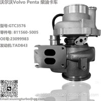 增压器Volvo Penta GTC3576 TAD843 Turbo 811560-5005/23099979
