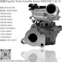 增压器Toyota GTB1241VKZ Auris 1.4 D-4D 1ND-TV Turbo 780708-0002，780708-0003，780708-0005/780708-5005S