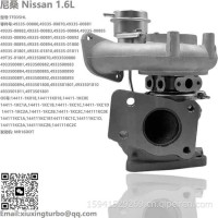 增压器Nissan TF035HL Juke 1.6L MR16DDT Turbo 49335-00890，49335-00894，14411-1KC2C，144111KC0E/49335-00880