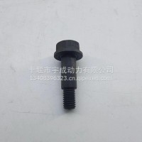 适用于4BT3.9/6BT5.9发动机 气阀室罩盖 六角法兰面螺栓 C3907049 SCREW，HEX FLANGE HEAD CAP/3907049